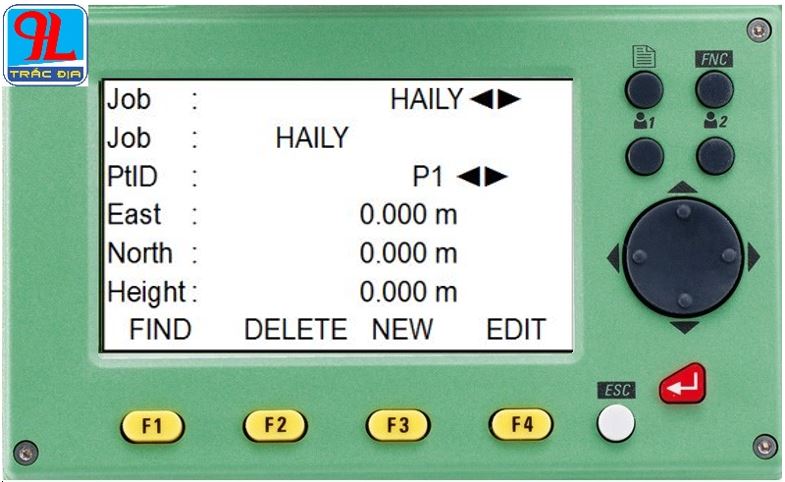 hướng dẫn sử dụng máy toàn đạc điện tử leica ts 02-điểm cứng