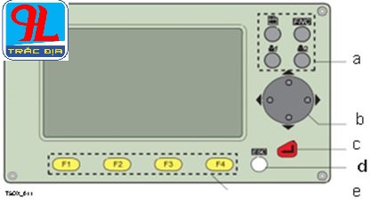 hướng dẫn sử dụng máy toàn đạc điện tử leica ts 02-bàn phím chuẩn