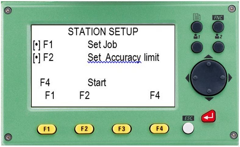 hướng dẫn sử dụng máy toàn đạc điện tử leica ts 02-chương trình station setup