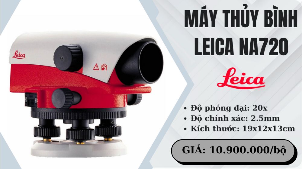 máy thủy bình leica na 720
