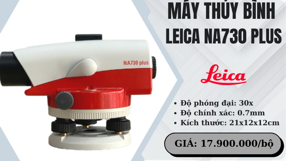 máy thủy bình leica na 730 plus
