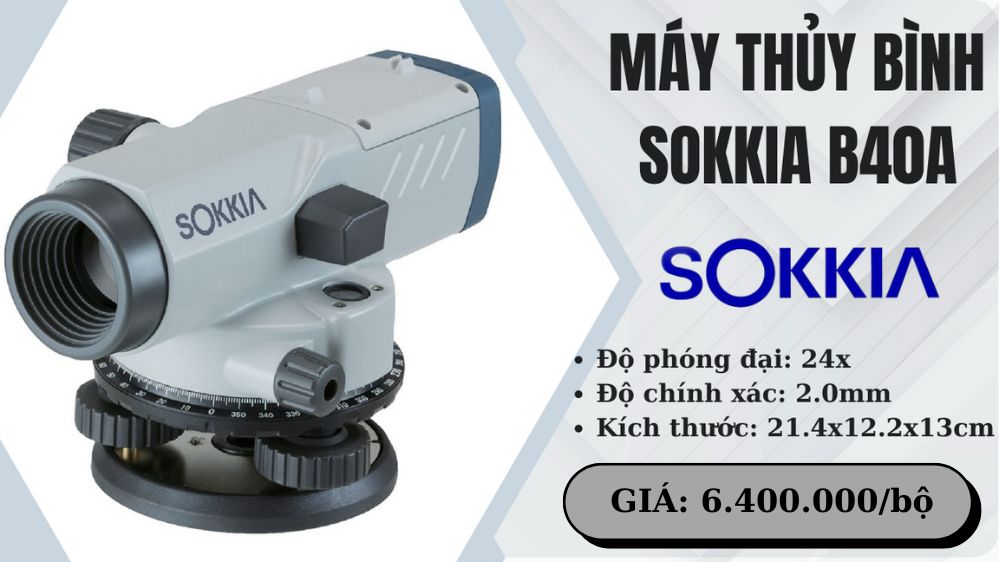 máy thủy bình sokkia b40a